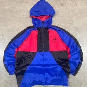 Vintage‎ USA Olympics Windbreaker Jacket 1980s Blue Red XL